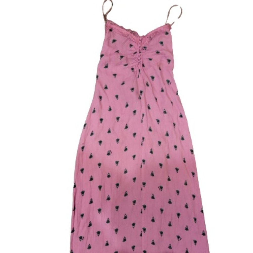 vintage pink dress